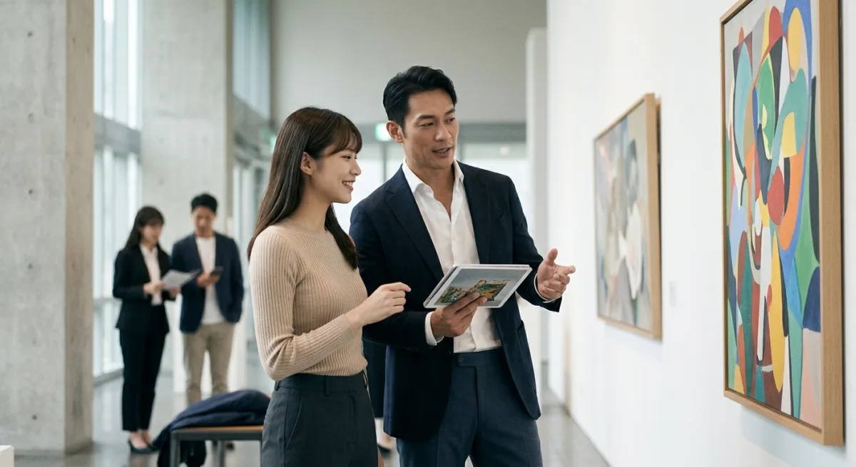 低壓聊天與彼此確認方向的示意圖
